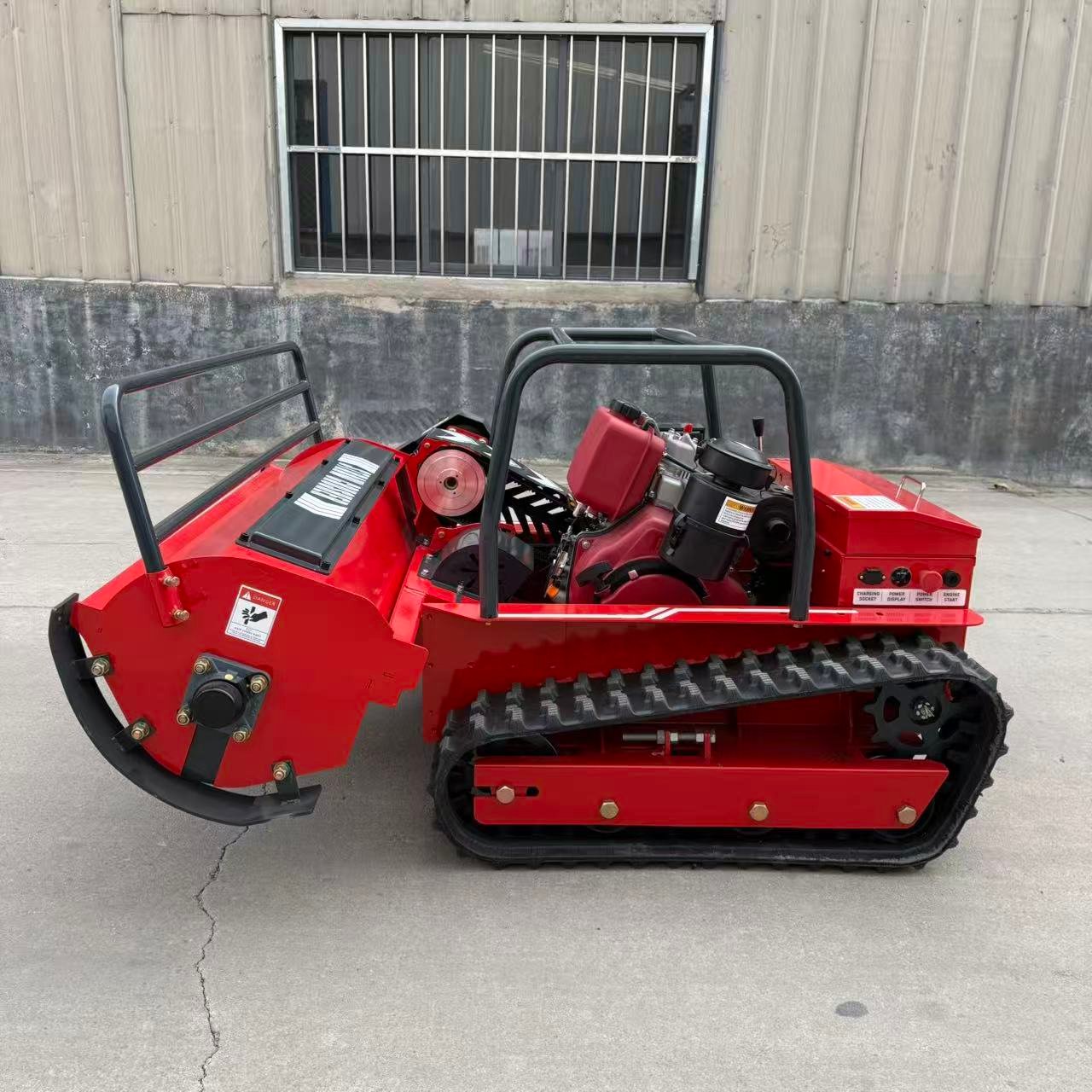 Flail Mower Heavy Duty Grass Cutter Agricultural Lawn Trimming Machine for Farm Garden