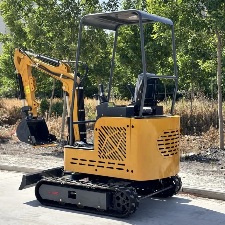 KERD Model 17 Crawler Excavator | 19 kW Diesel Hydraulic Digging Machine for Landscaping & Trenching