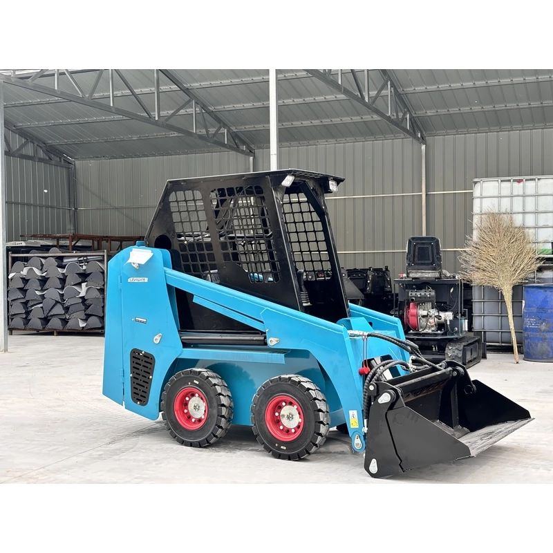 KERD S70 Heavy-Duty Skid Steer Loader | 1400 kg EPA Diesel Track Loader, 490 kg Max Load for Construction & Landscaping