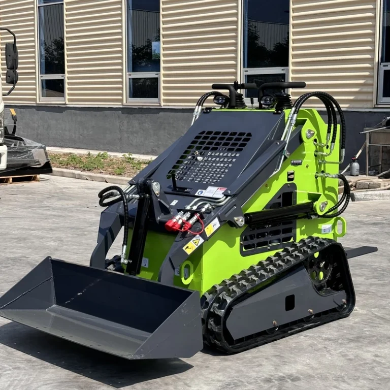 KERD 380 Compact Skid Steer Loader | 24 HP Diesel Track Loader, 375 kg Rated Capacity for Earthmoving & Material Handling