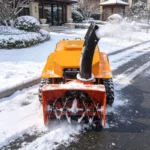 KERD 800 mm Remote Control Snow Blower | Tracked RC Snow Thrower with 10-15 m Discharge Distance
