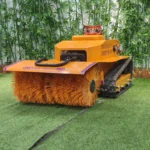 KERD 800 mm Remote Control Snow Sweeper | Tracked RC Snow Blower Machine with Loncin 196 cc Engine